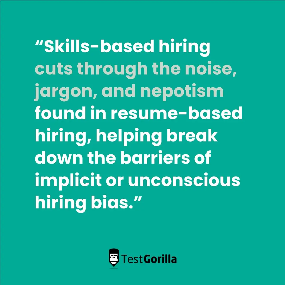 Skills-based hiring cuts through the noise jargon and nepotism
