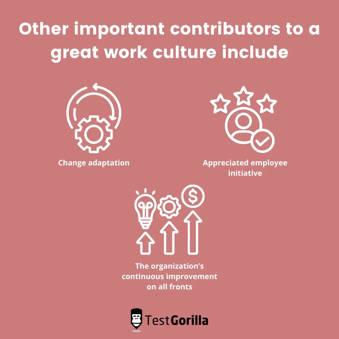 important factors for a great workplace culture