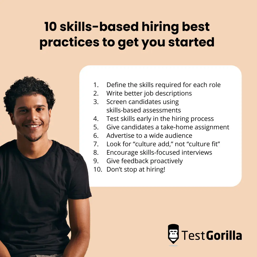 10 best practices for skills-based recruitment and selection
