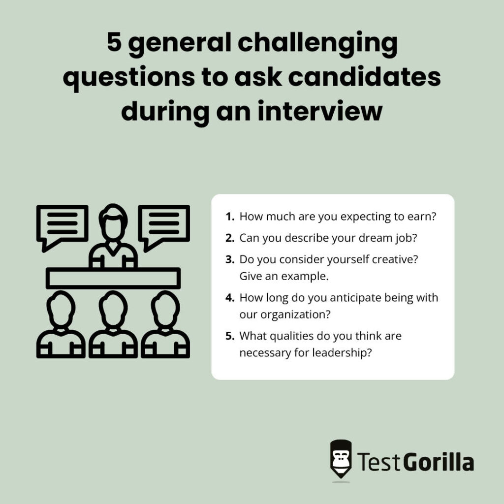 40+ challenging interview questions to ask your candidates