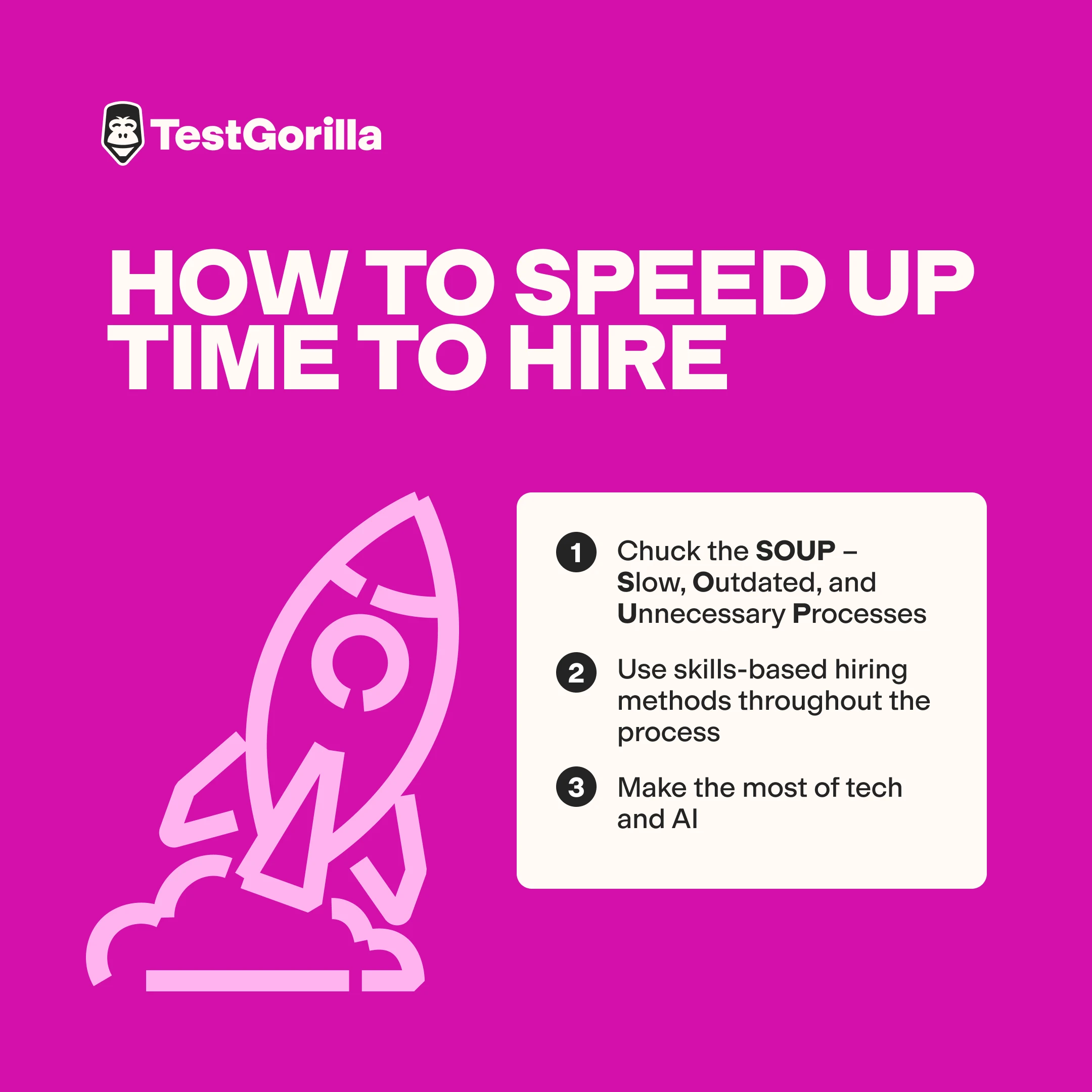 How to speed up time to hire