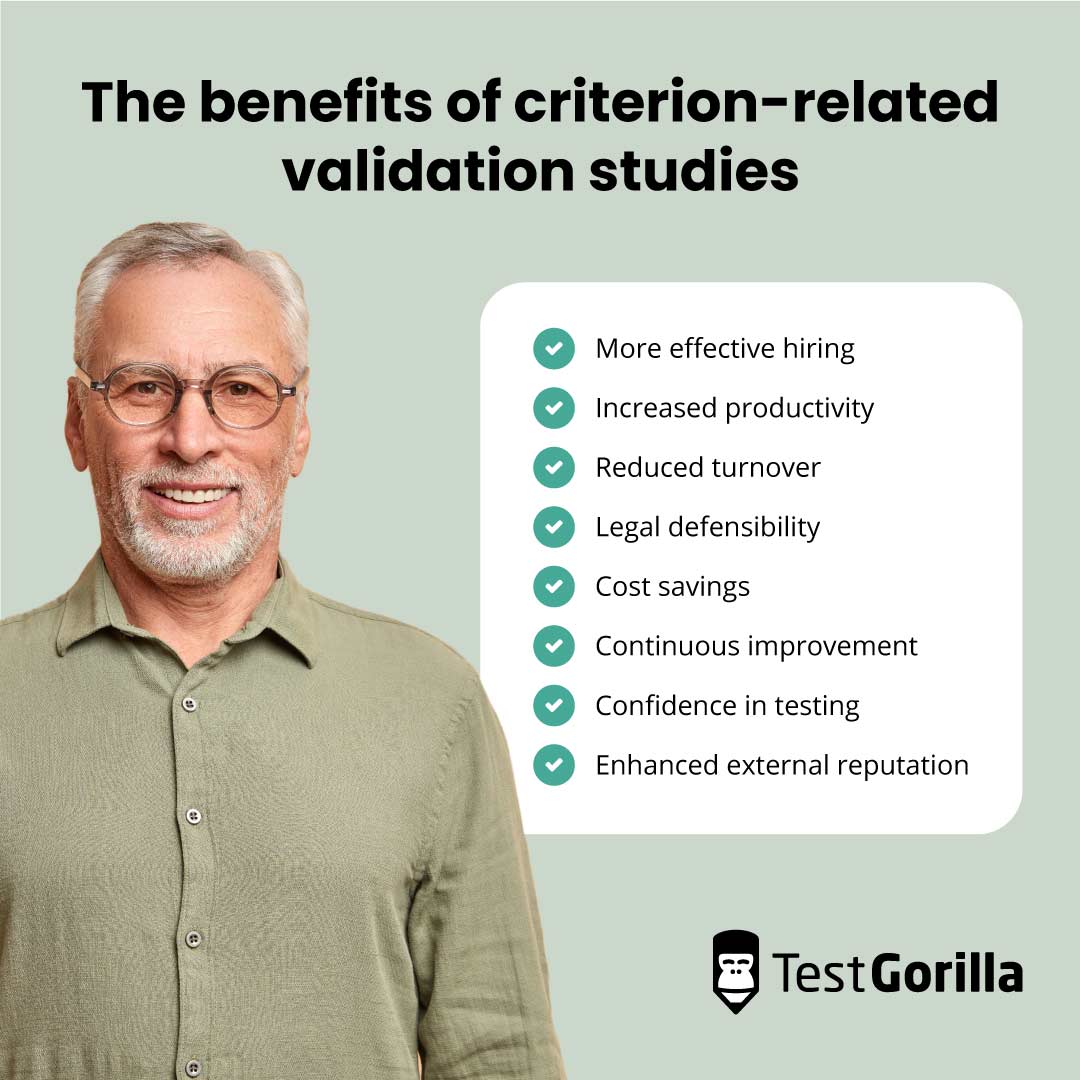 The benefits of criterion-related validation studies