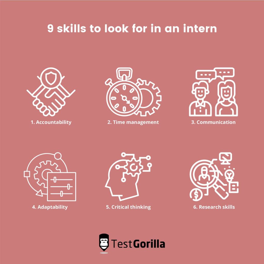 9 skills to look for in an intern - part 1