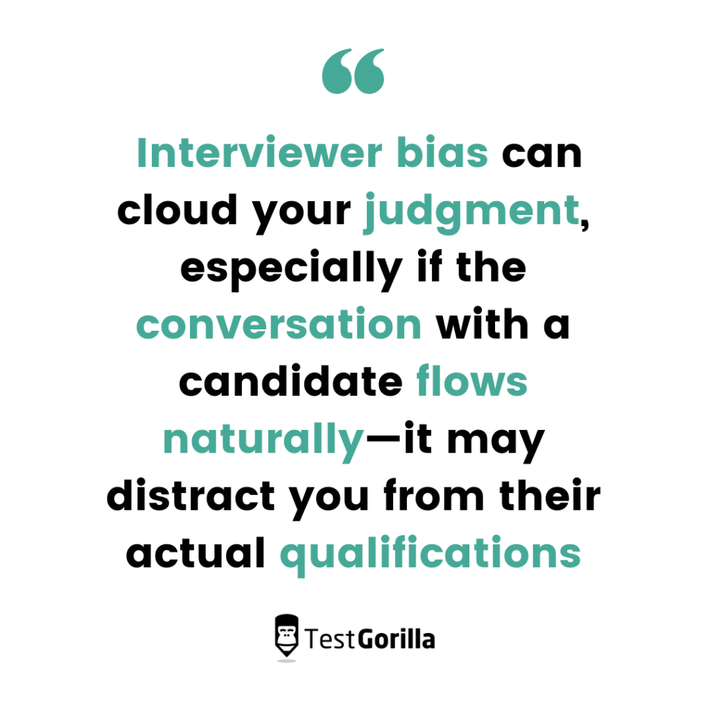 Interviewer bias can cloud your judgment, but recruitment tools can help to eliminate it