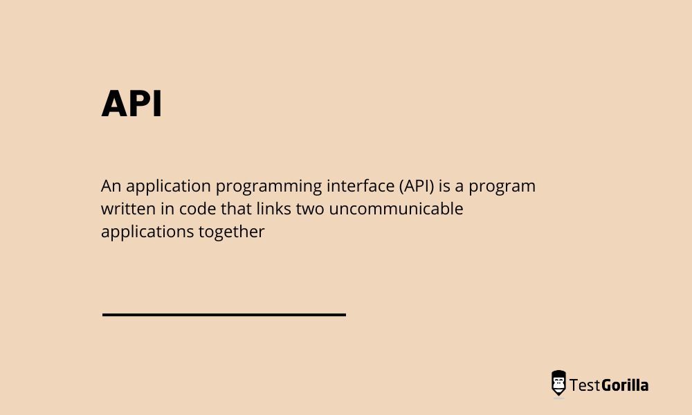 Definition of API