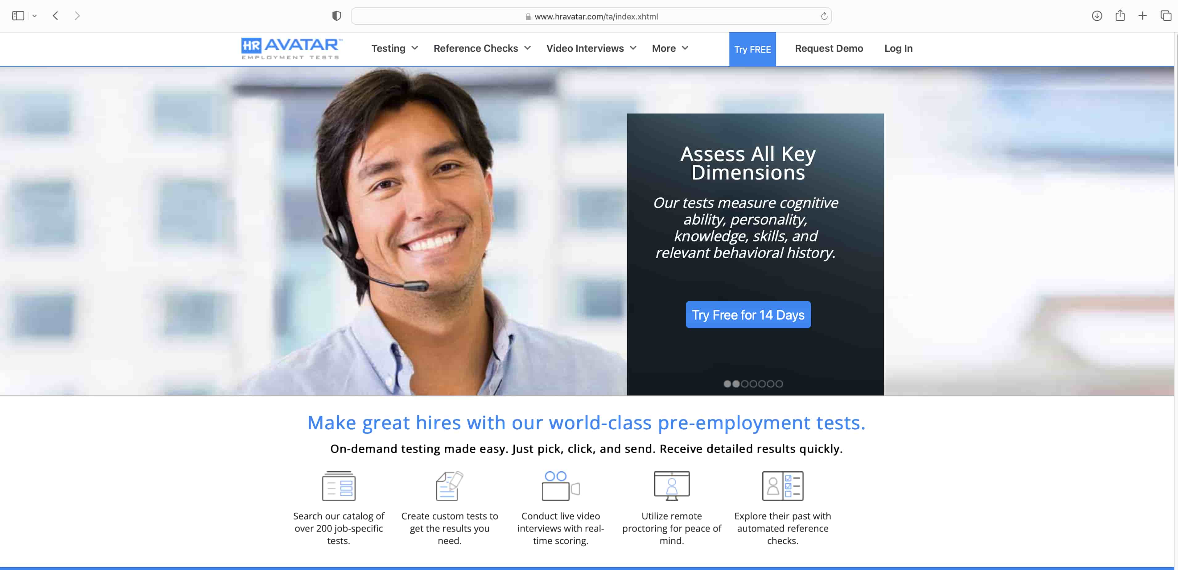 HR avatar screenshot