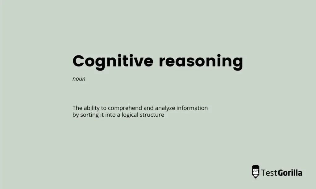 definition of cognitive reasoning