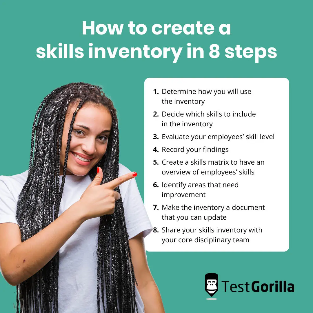 How to create a skills inventory in 8 steps