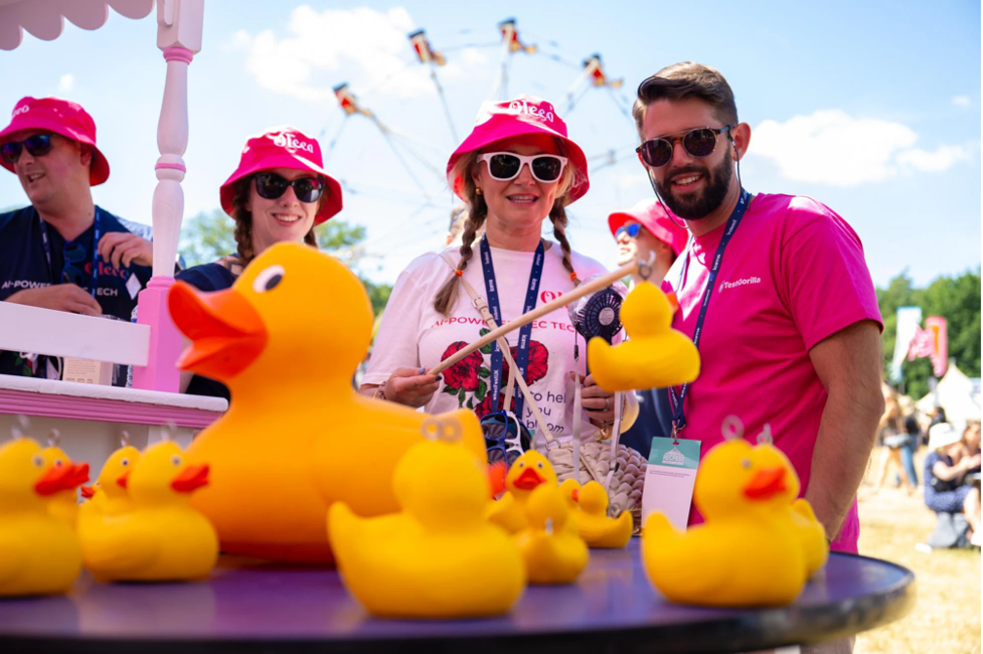 Recfest UK 2025 hook-a-duck game