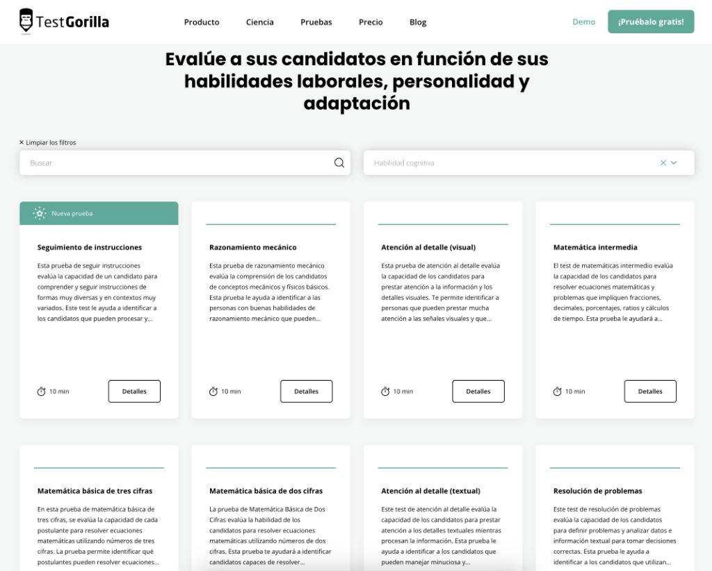 Test de matemática básica. ¿Cuál será tu puntuación?