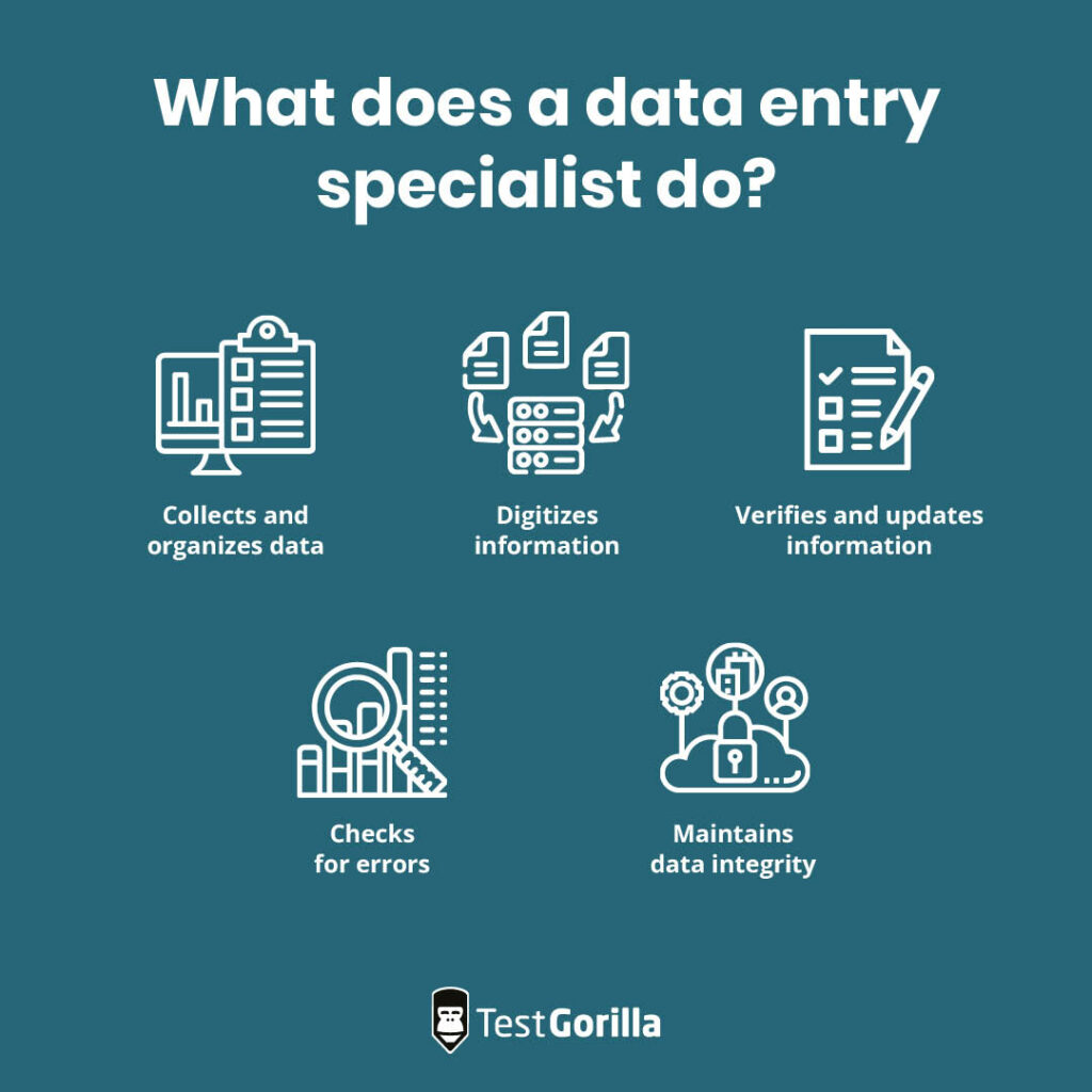 what does data entry specialist do