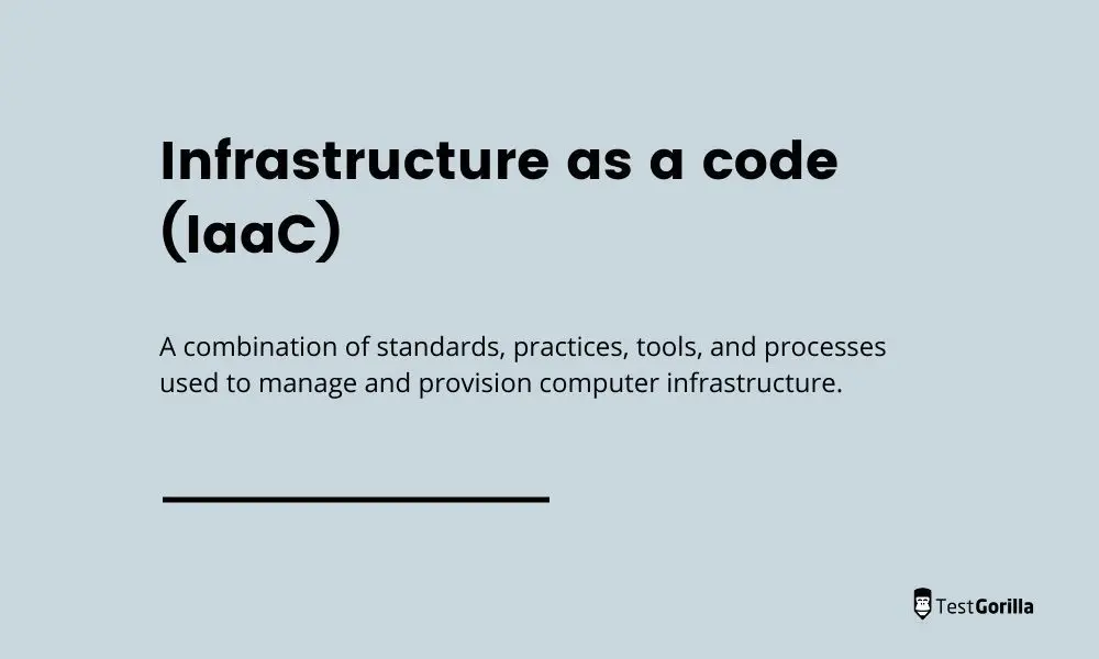infrastructure as a code definition