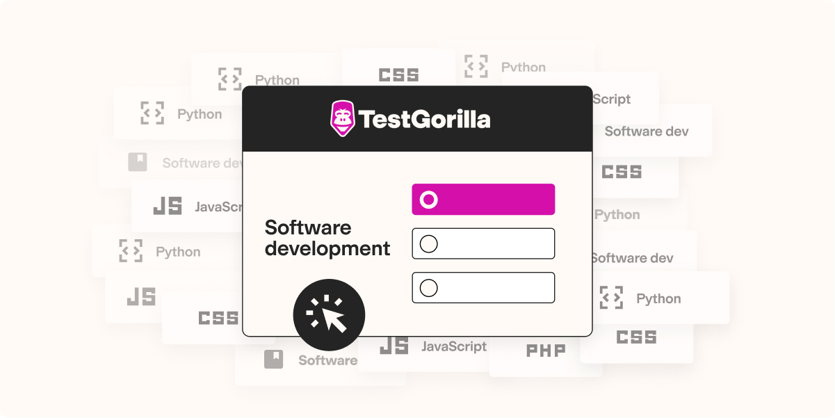 Software-Entwicklerbewertungen TestGorilla