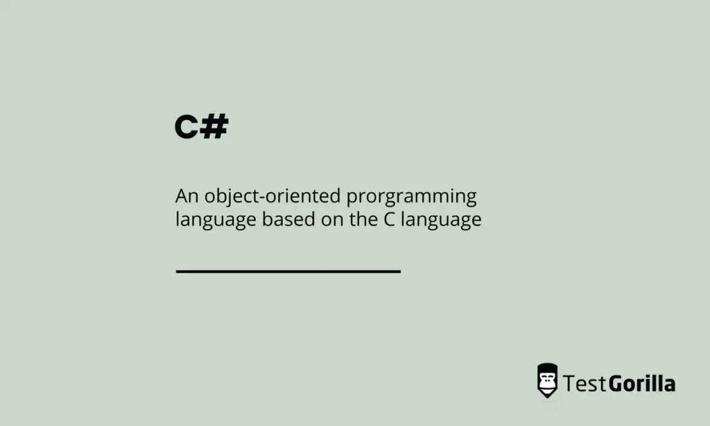 What is C# used for and which companies use it? - TestGorilla