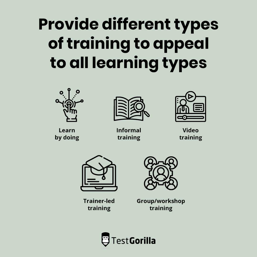 different types of training