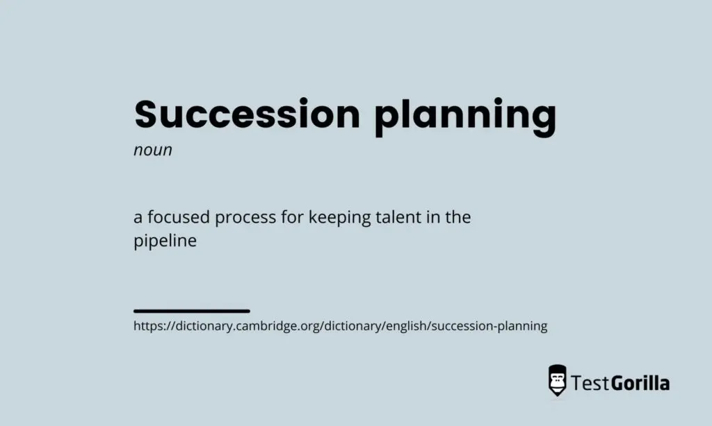 succession planning definition 