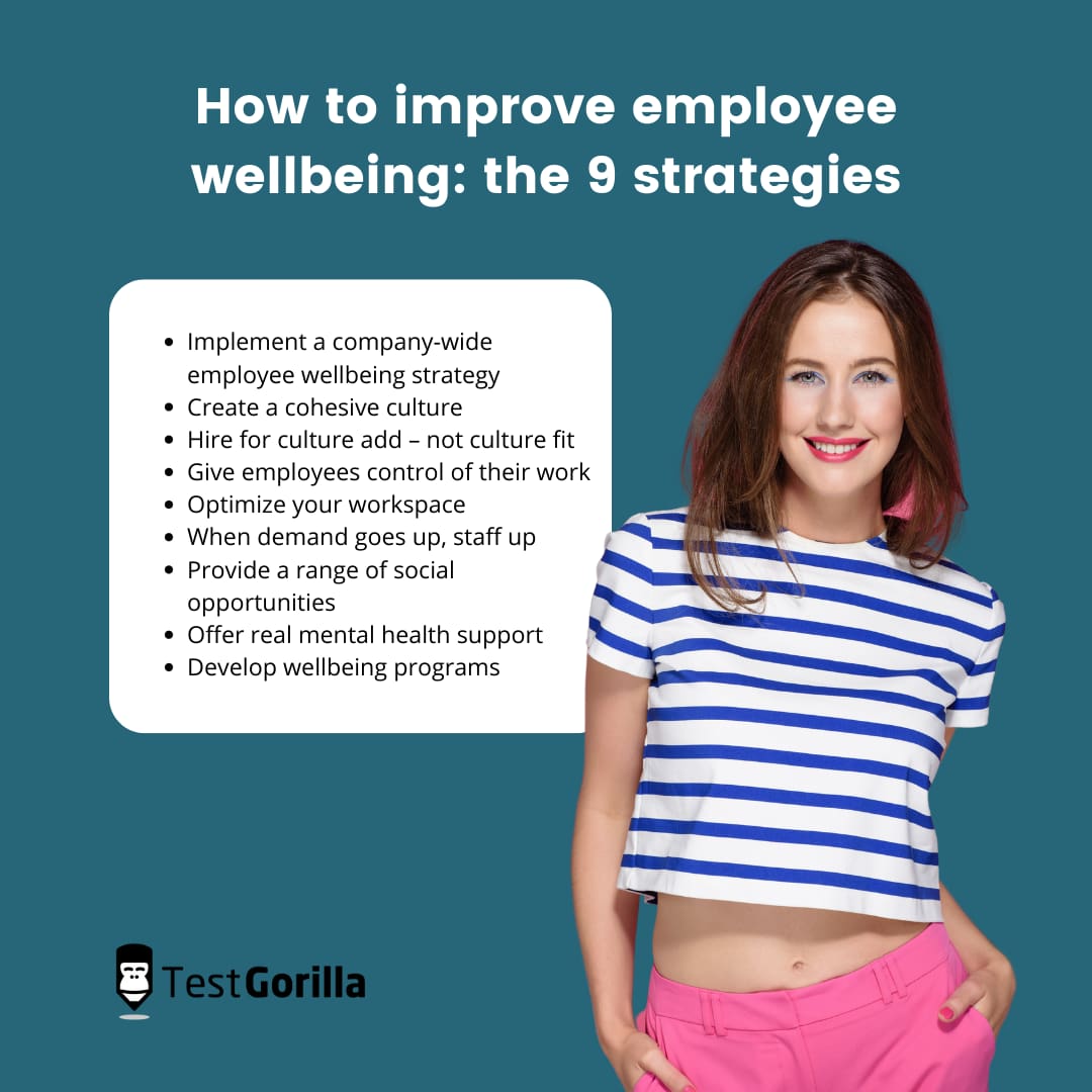 How To Improve Employee Wellbeing: 9 Strategies For Employers