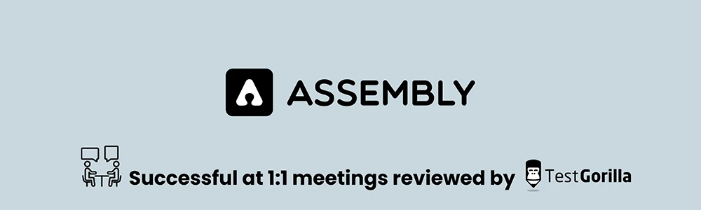 Assembly - successful 1:1 meetings graphic