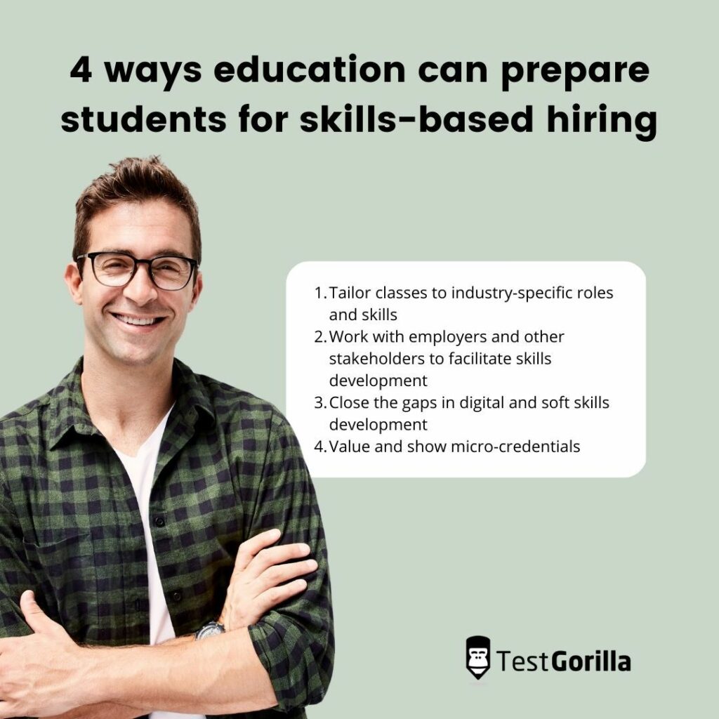 4 ways education can prepare students for skills-based hiring