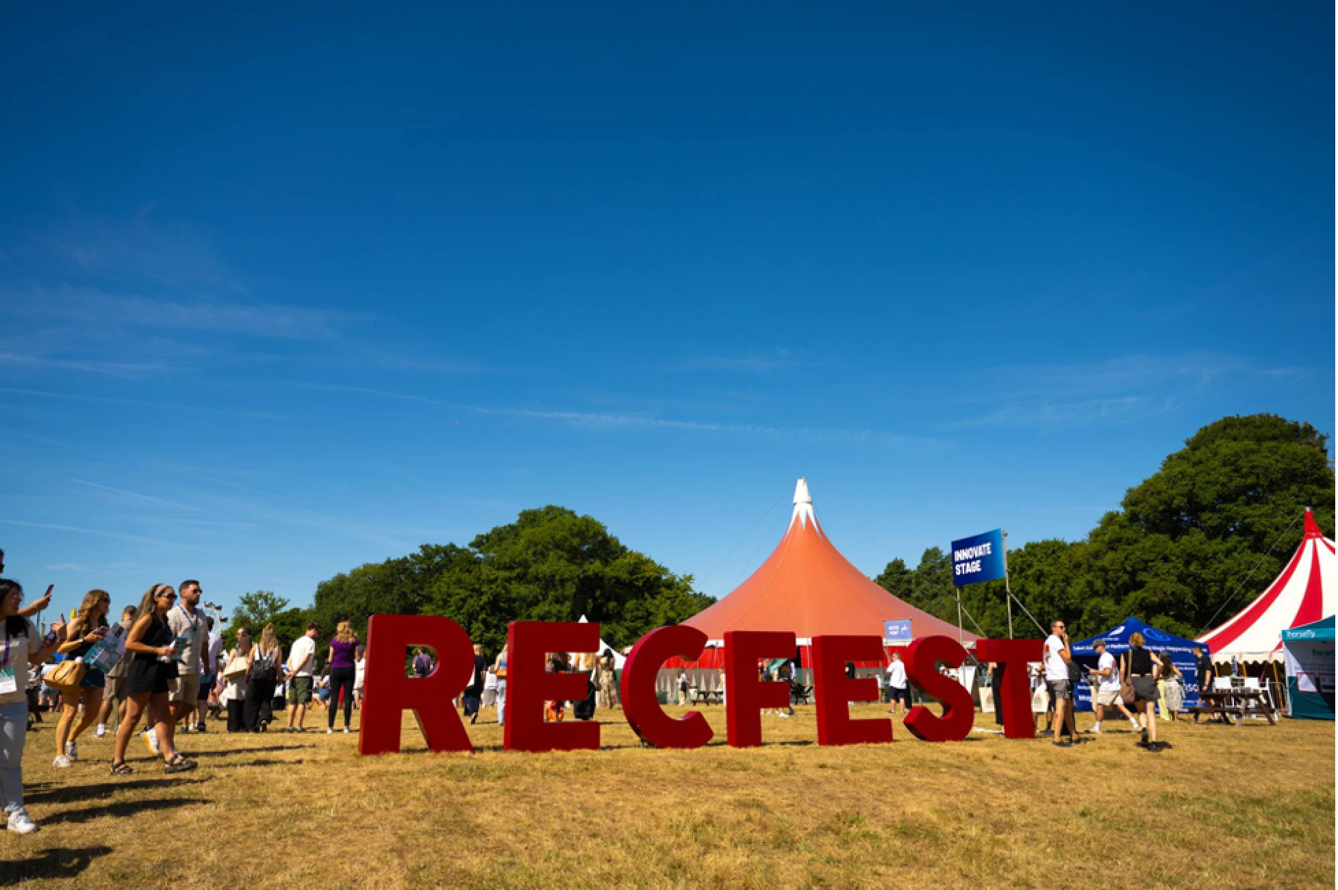 Recfest UK 2025 Sign