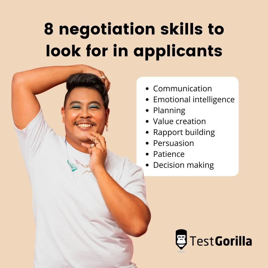 top 8 negotiation skills to look out for in applicants