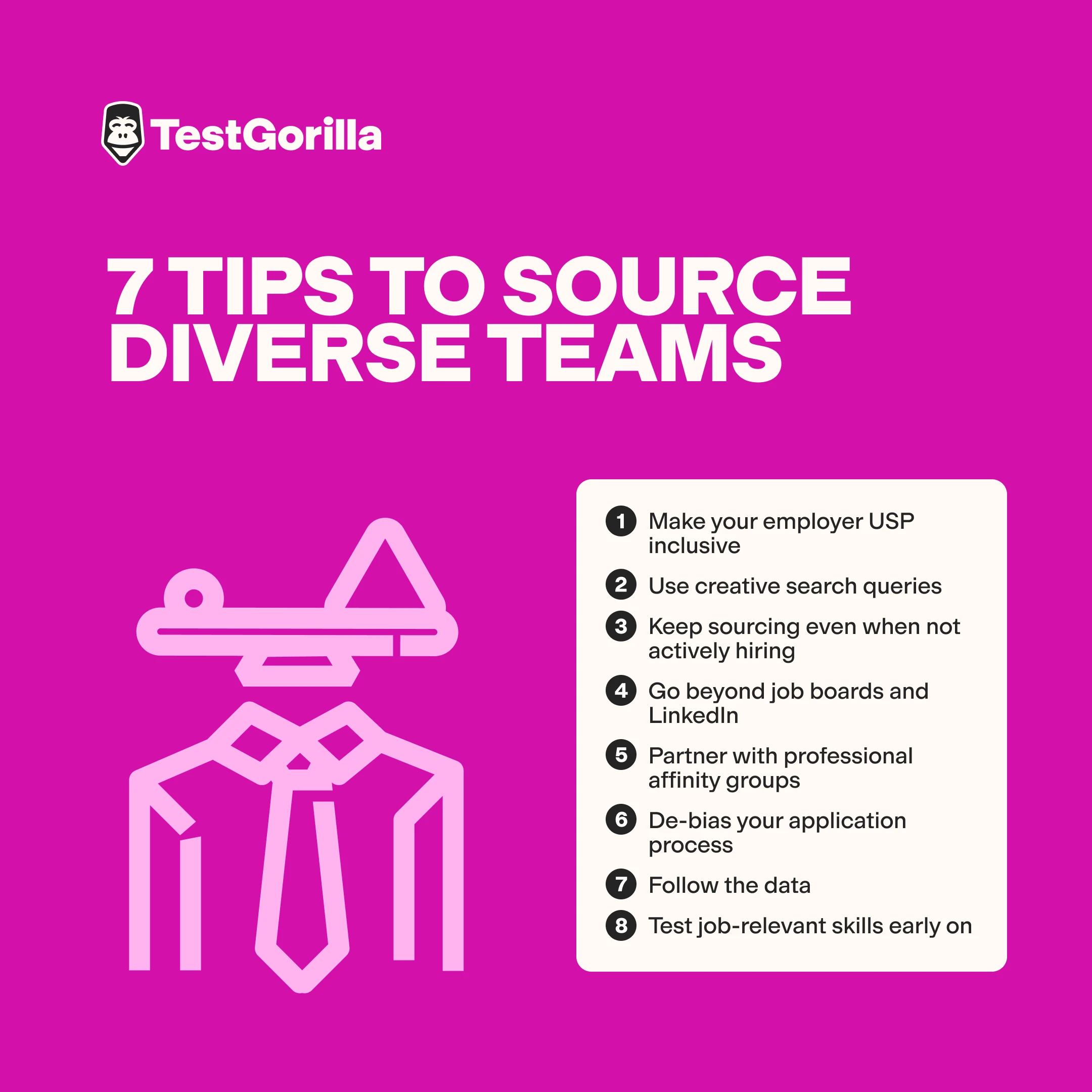 7 tips to source diverse teams