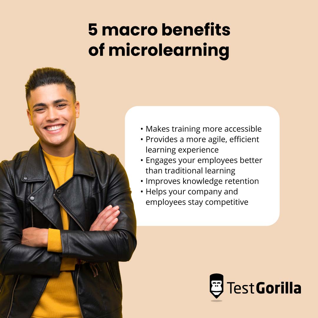 5 macro benefits of microlearning