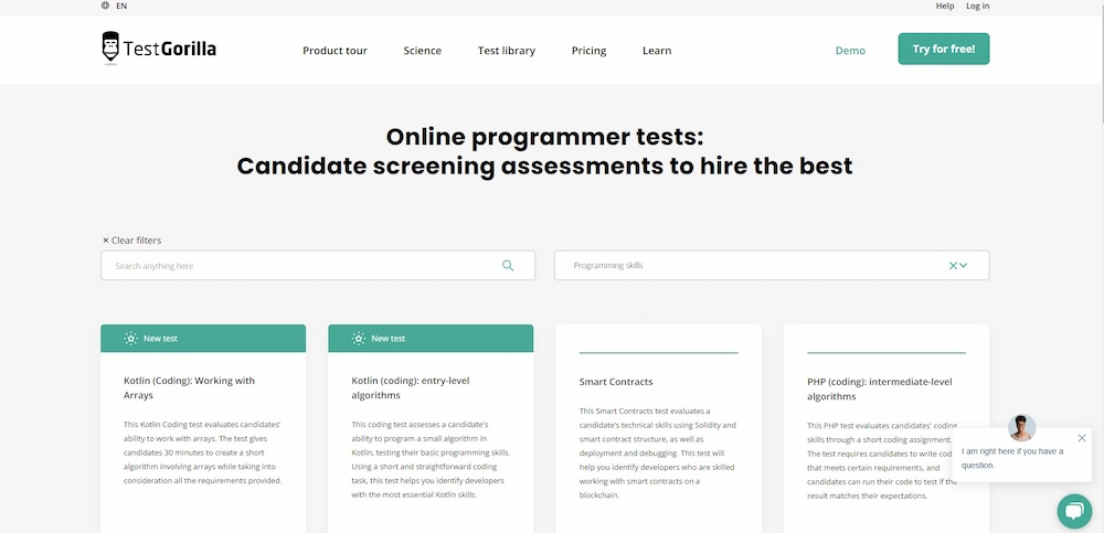 TestGorilla vs. Recruiter.hr - TestGorilla