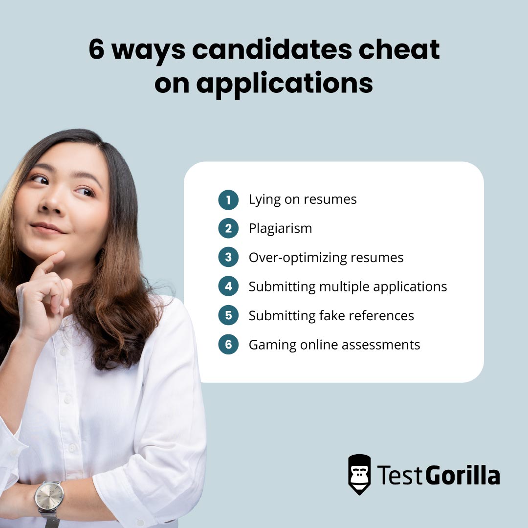 6 ways candidates cheat on applications