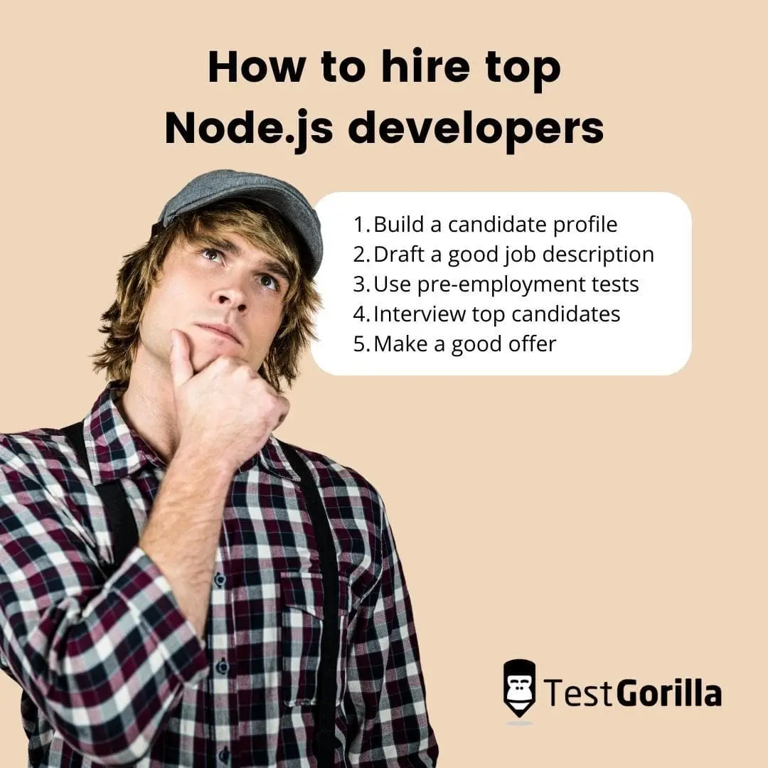 How to hire Node.js developers