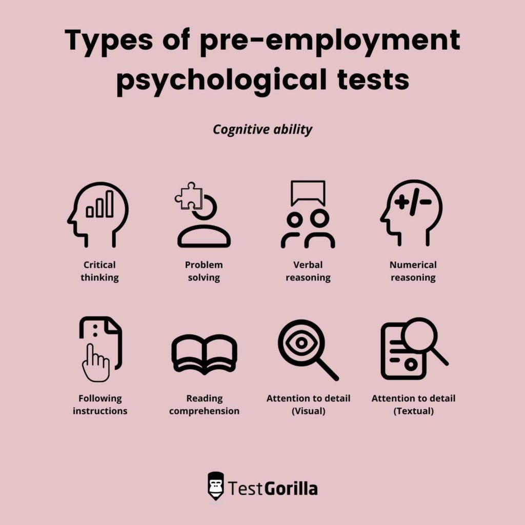 pre employment critical thinking test
