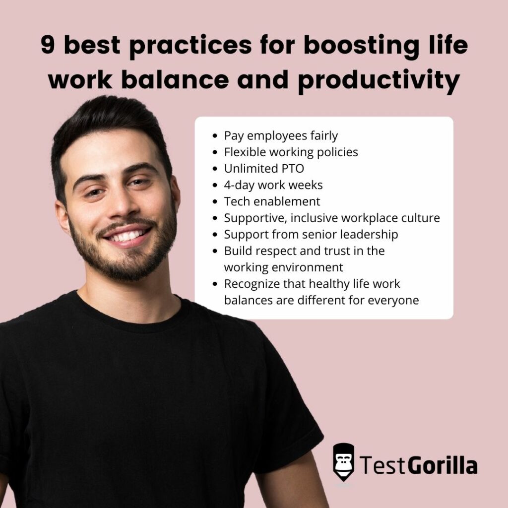 Nine best practices for boosting life work balance productivity 