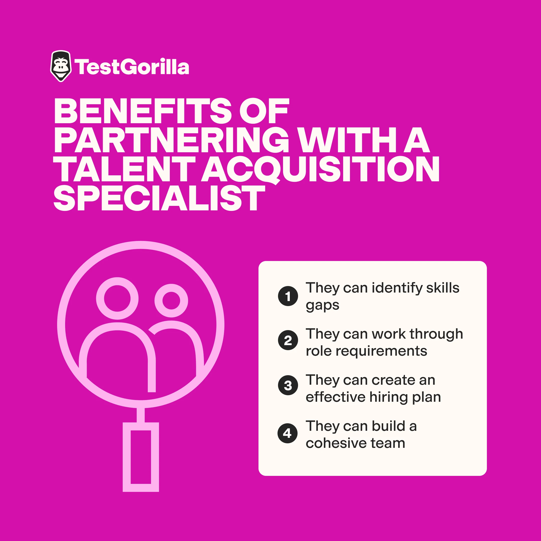 Benefits of partnering with a talent acquisition specialist