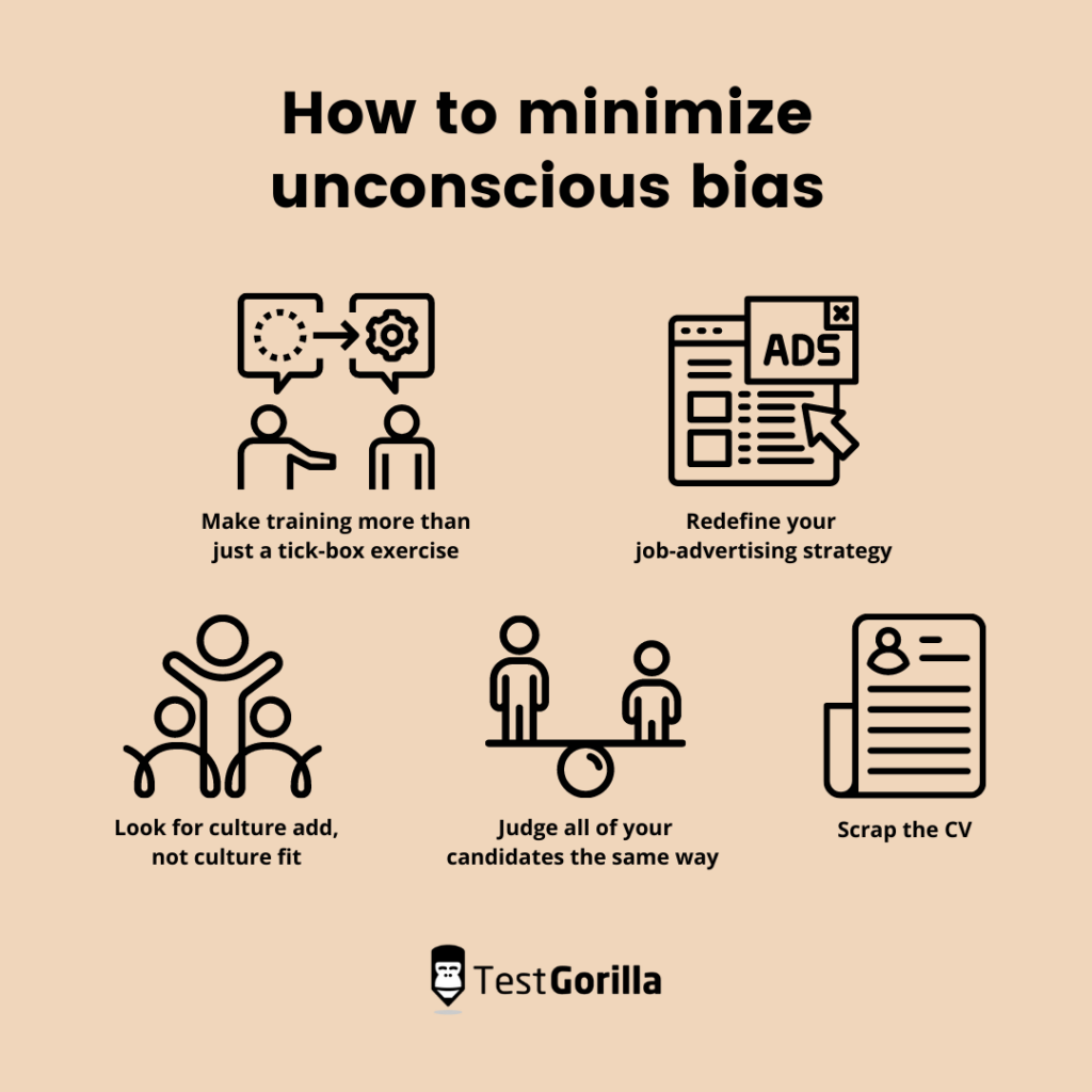 How to minimize unconscious bias