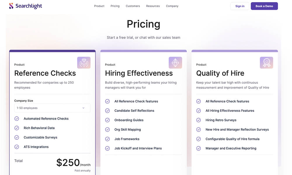 TestGorilla vs Searchlight ai price