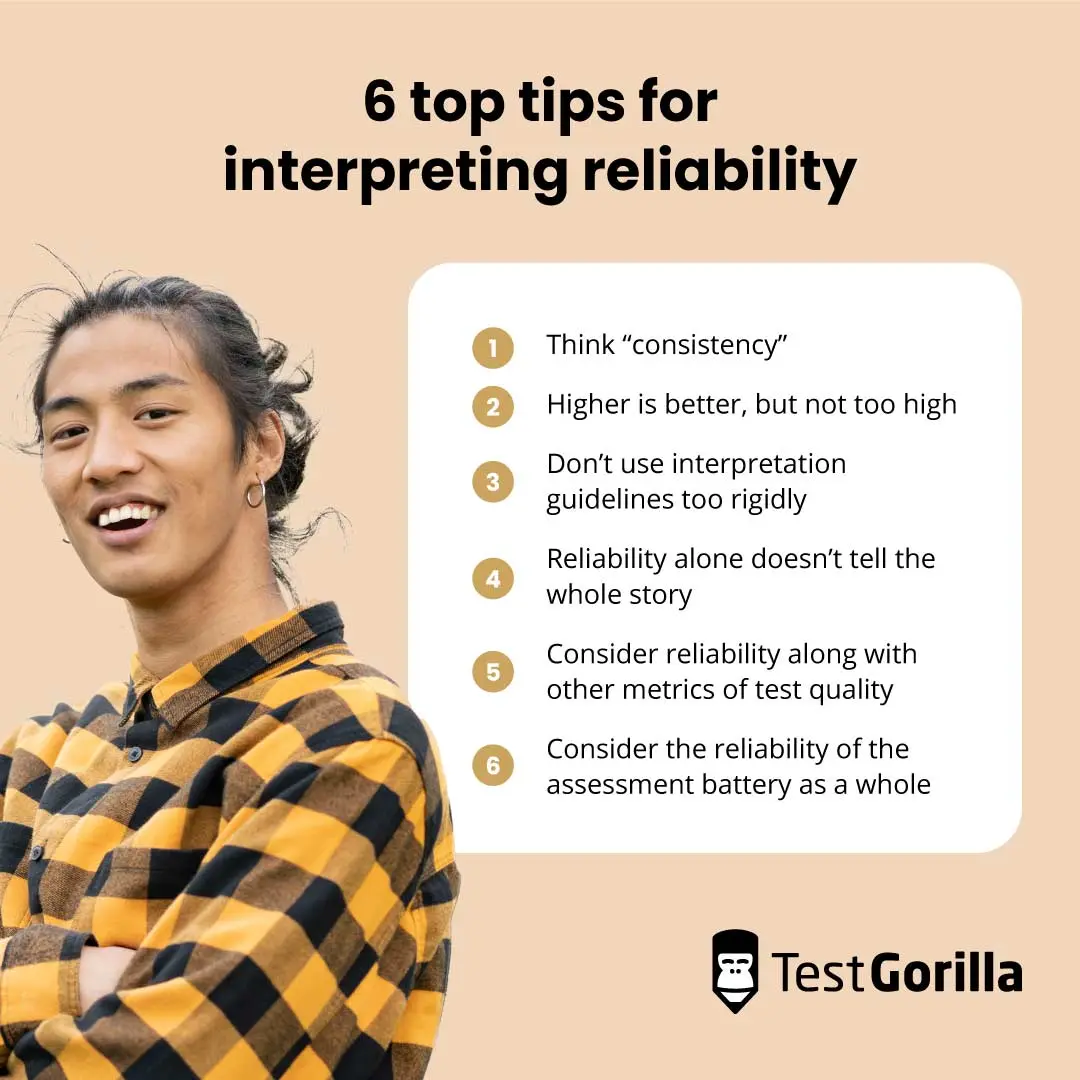 6 top tips for interpreting reliability
