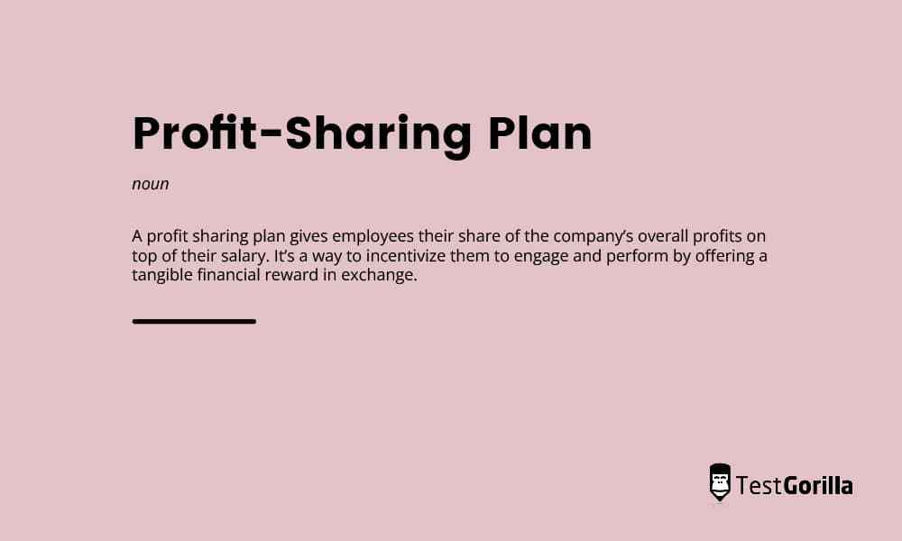 Profit sharing plan definition
