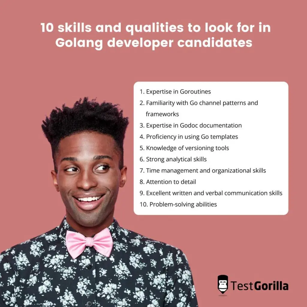 Ten skills qualities to look for in Golang developer candidates