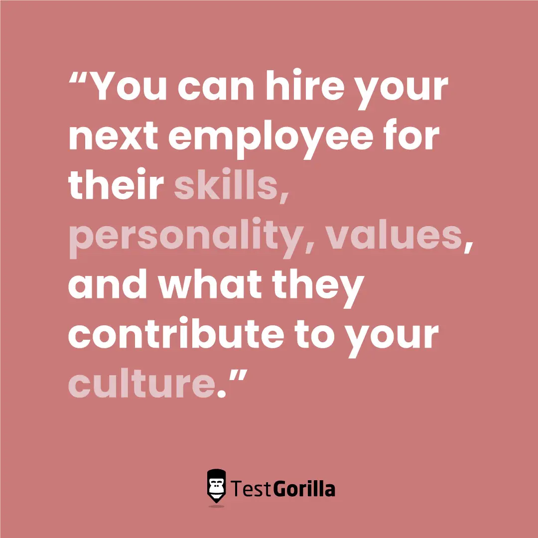 You can hire your next employee for their skills