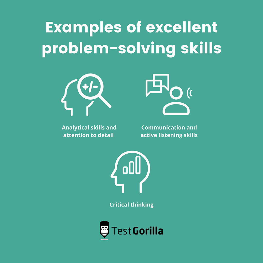 3 examples of problem-solving skills