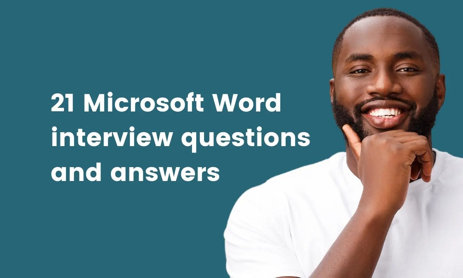featured image for 21 Microsoft Word interview questions and answers