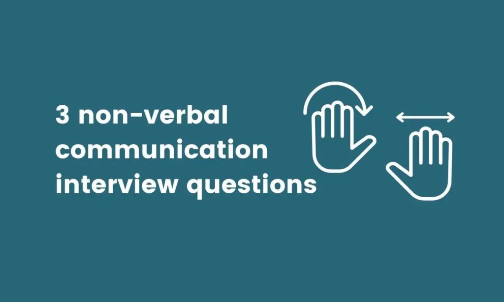 questions d’entretien sur la communication non verbale