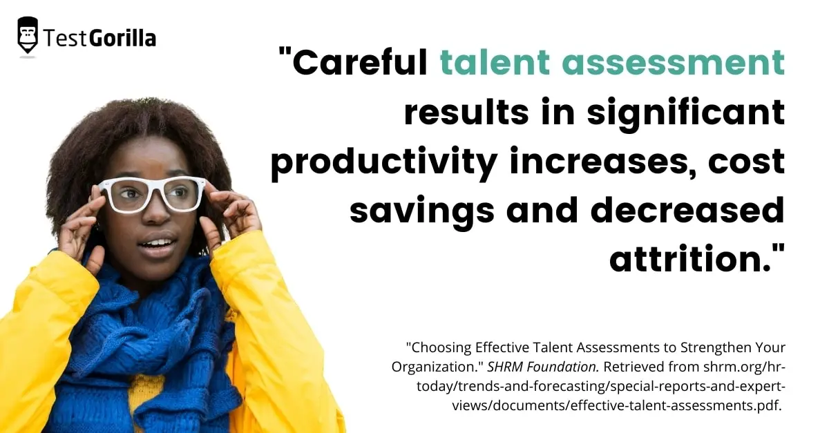 talent assessment quote