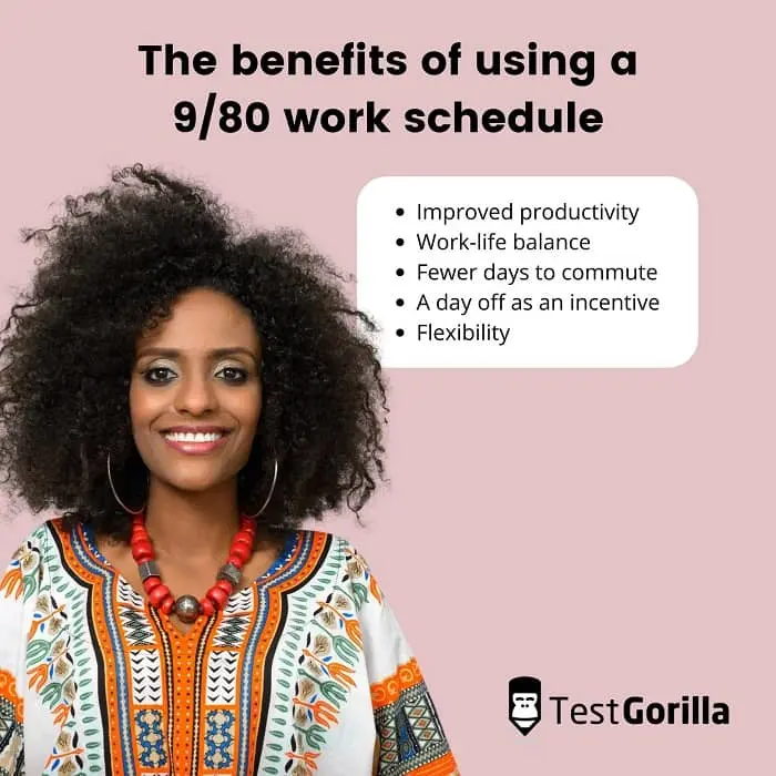 benefits of using 980 work schedule