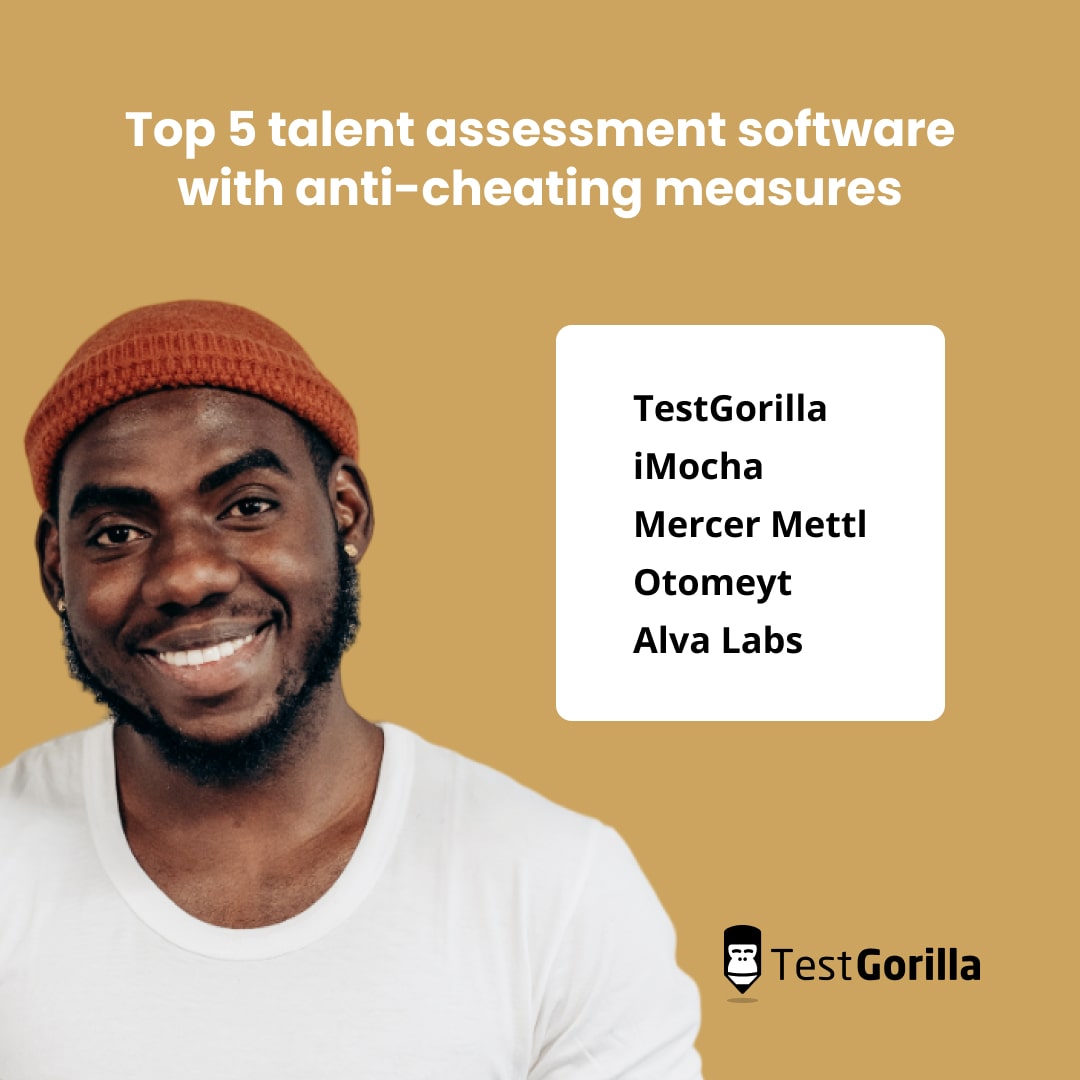 Top 5 talent assessment software with anti cheating measures list