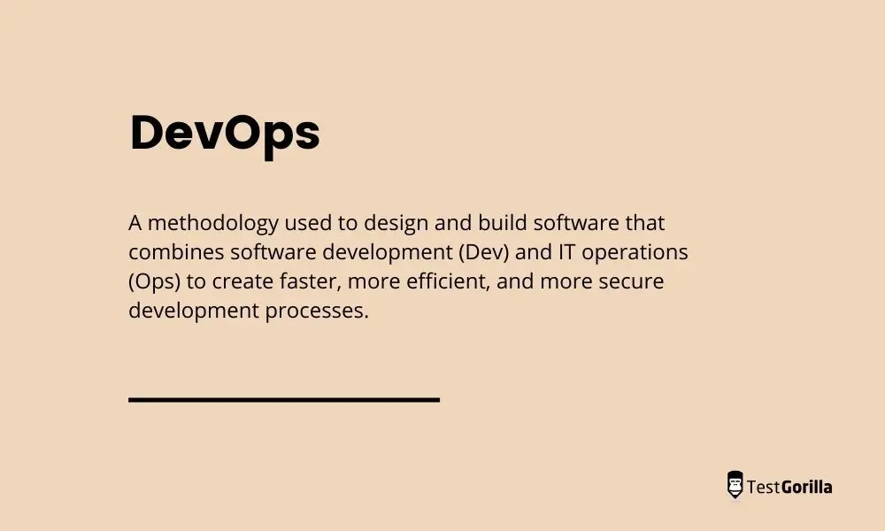 DevOps definition