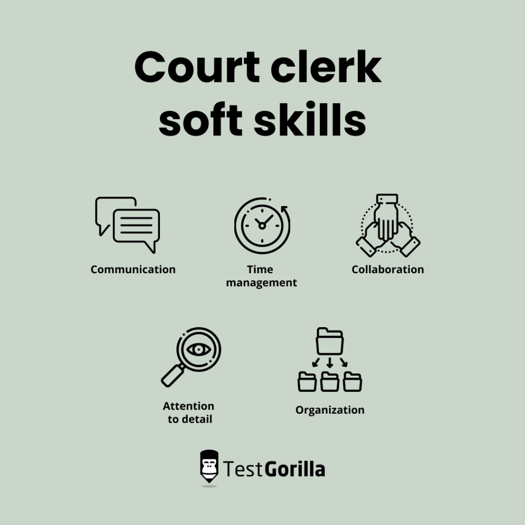 Court clerk soft skills