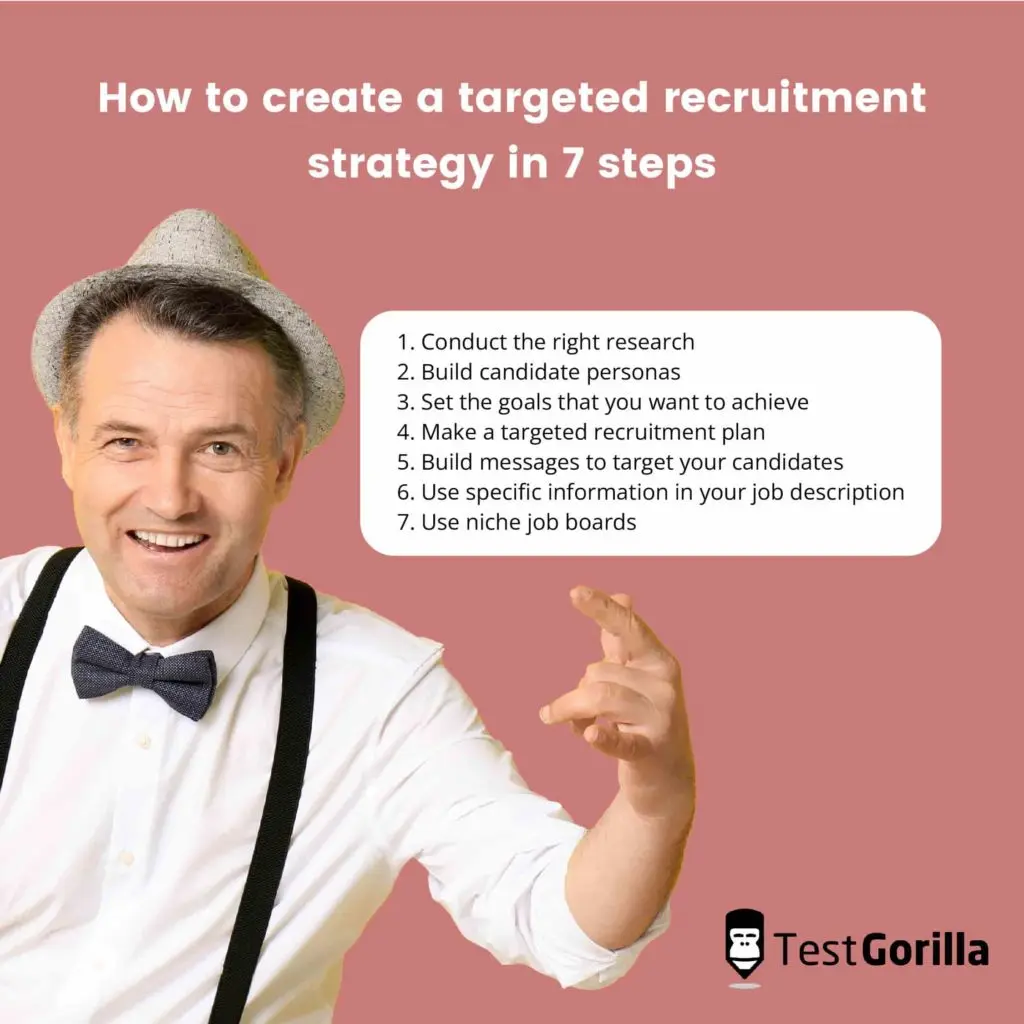 how to create a targeted recruitment strategy in seven steps