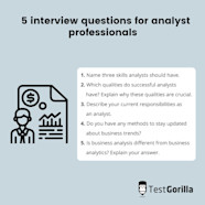 66 Interview Questions For Analyst Professionals To Hire A Pro