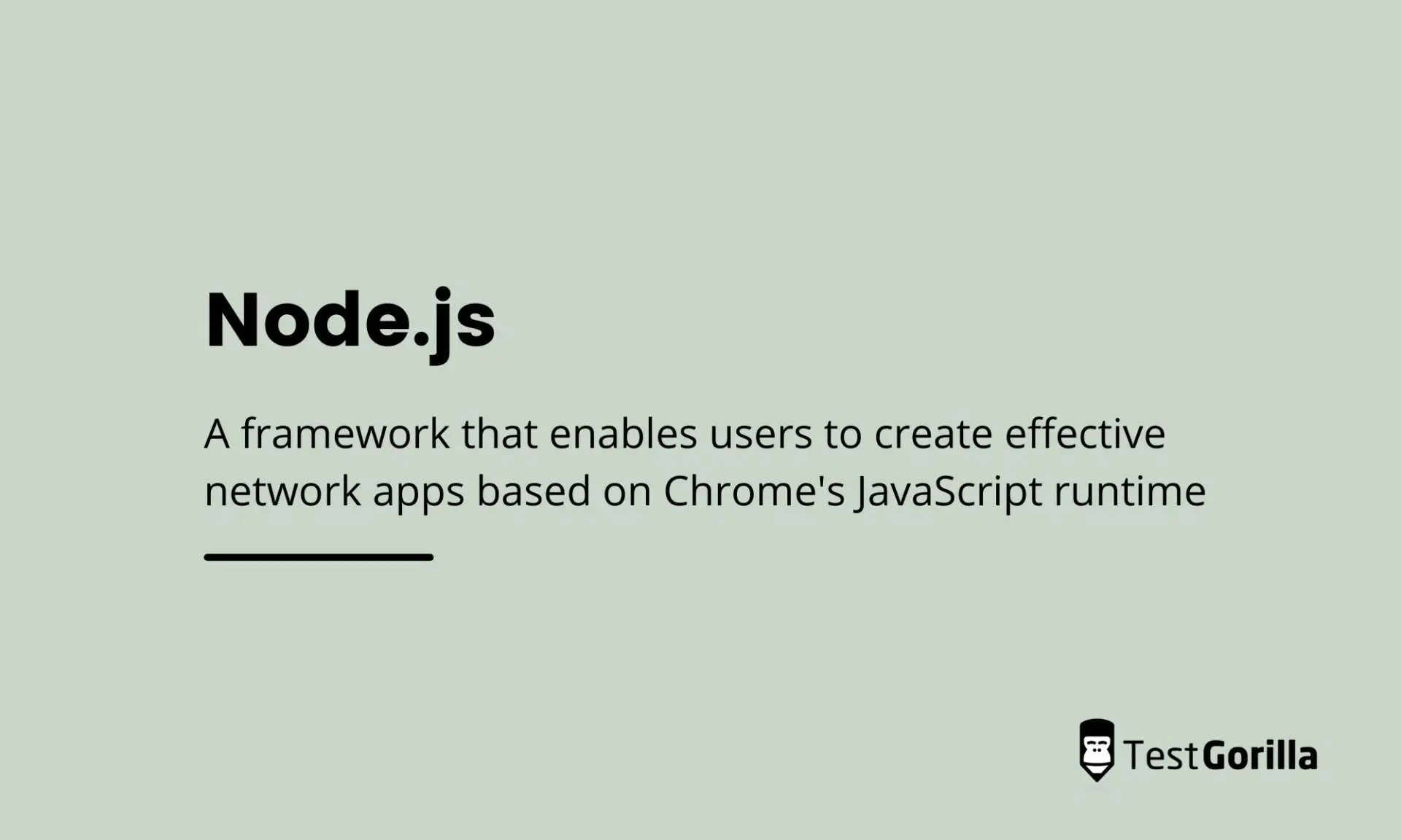 How to assess Node.js coding skills - TestGorilla